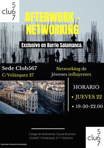 AfterWork - Networking. Club567